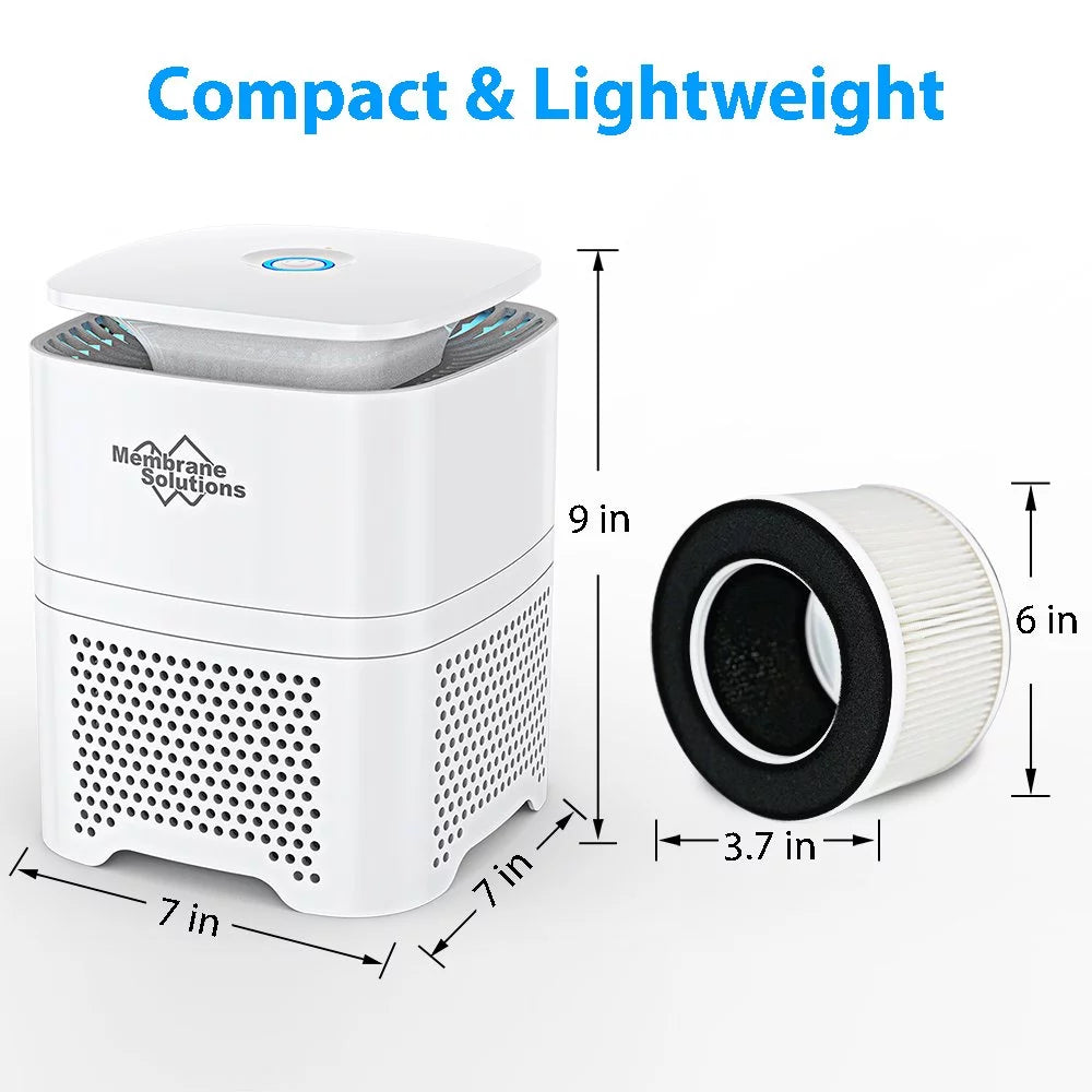MSB3 Mini Desktop HEPA Air Purifier Cleaner For Office Desk