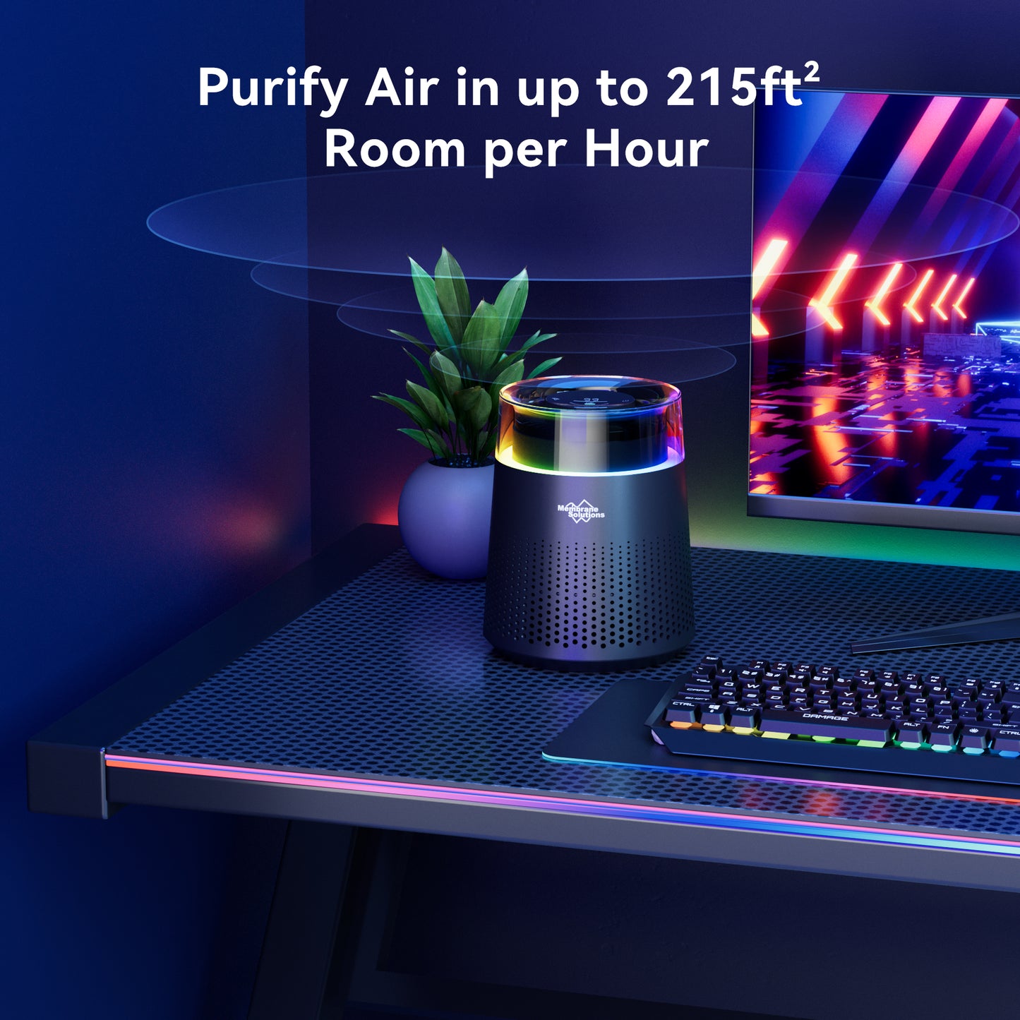 MSB5 Air Purifier with 2 Extra Replacement Filter