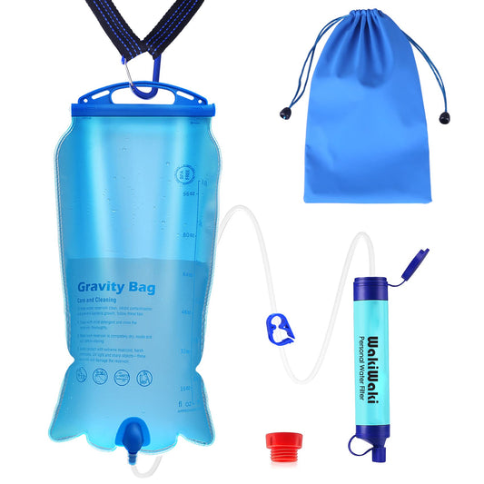 3L Portable Gravity Bag Water Filter